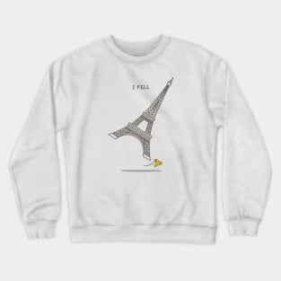 I Fell Tower Crewneck Sweatshirt